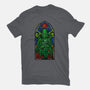 Temple Of Cthulhu-womens fitted tee-drbutler
