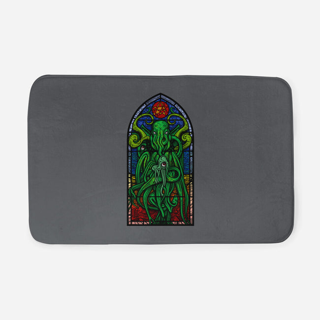 Temple Of Cthulhu-none memory foam bath mat-drbutler