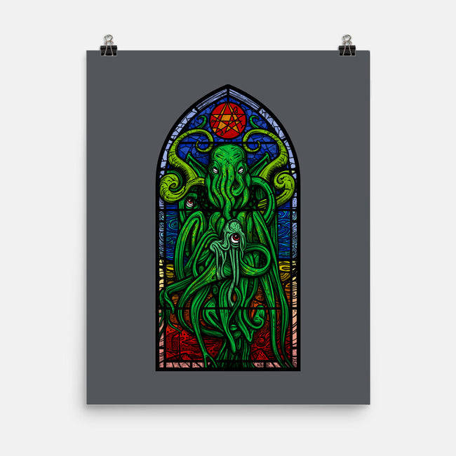 Temple Of Cthulhu-none matte poster-drbutler