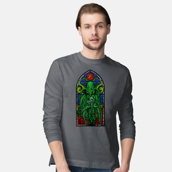 Temple Of Cthulhu-mens long sleeved tee-drbutler