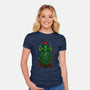 Temple Of Cthulhu-womens fitted tee-drbutler