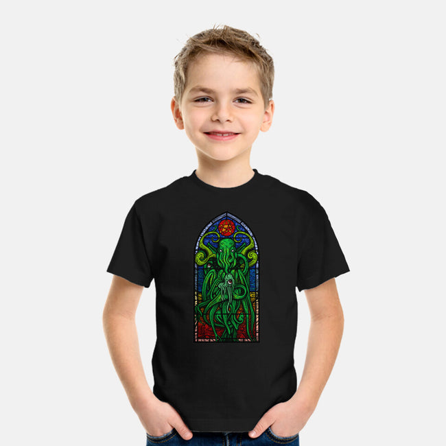 Temple Of Cthulhu-youth basic tee-drbutler