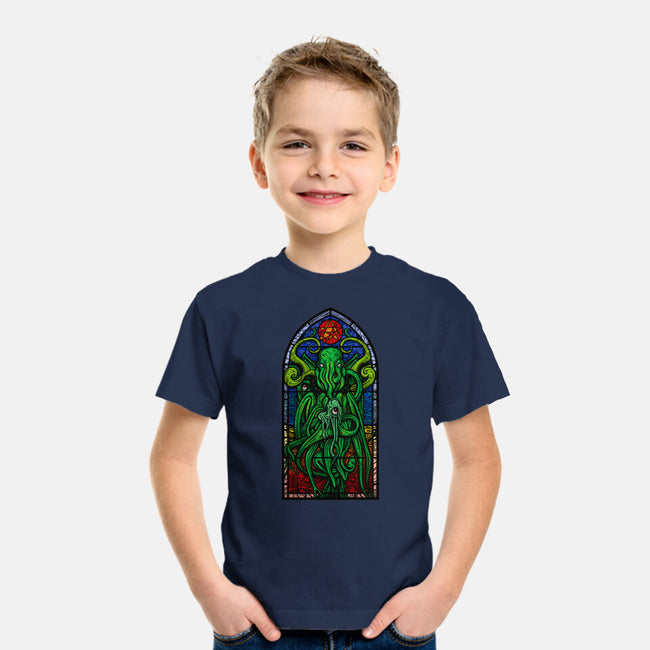 Temple Of Cthulhu-youth basic tee-drbutler