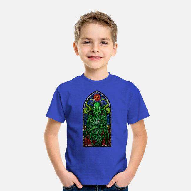 Temple Of Cthulhu-youth basic tee-drbutler