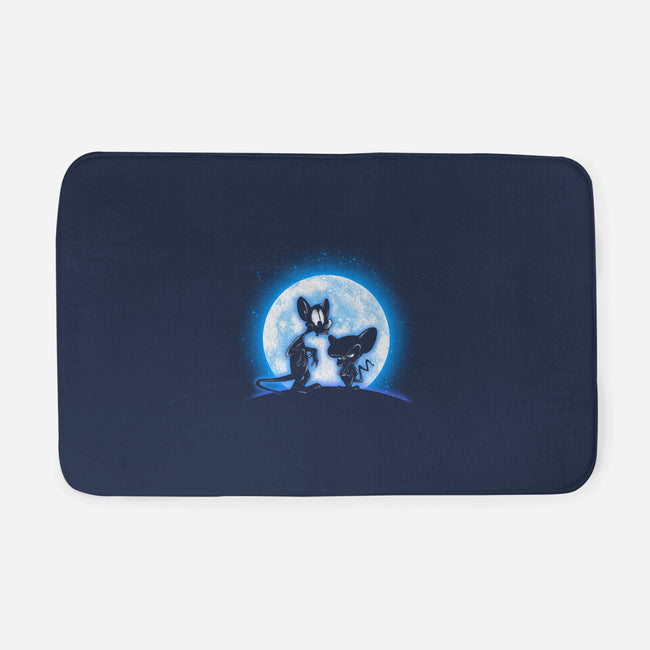 Moonlight Domination-none memory foam bath mat-fanfreak1