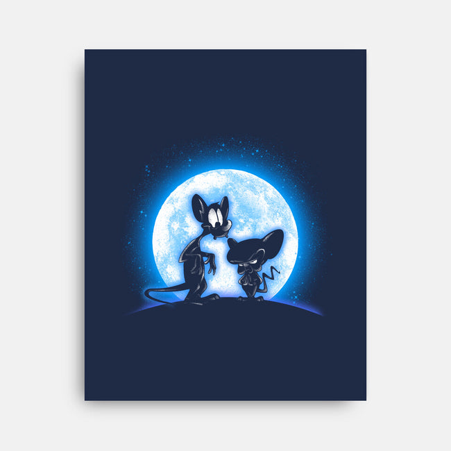 Moonlight Domination-none stretched canvas-fanfreak1