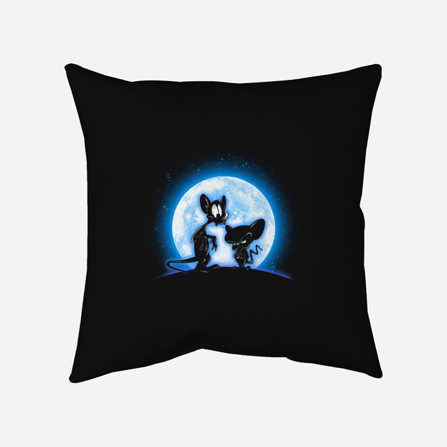 Moonlight Domination-none removable cover w insert throw pillow-fanfreak1