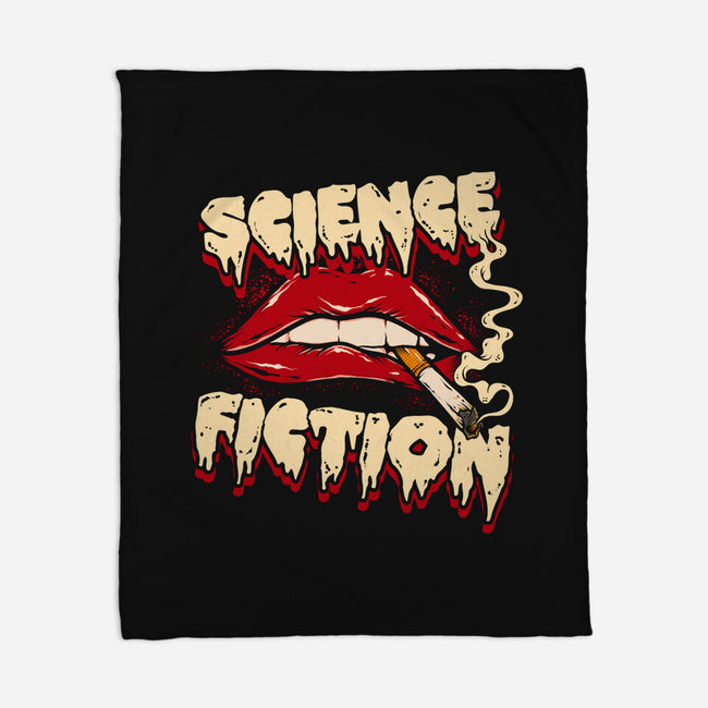 Science Fiction-none fleece blanket-Green Devil