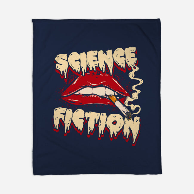 Science Fiction-none fleece blanket-Green Devil