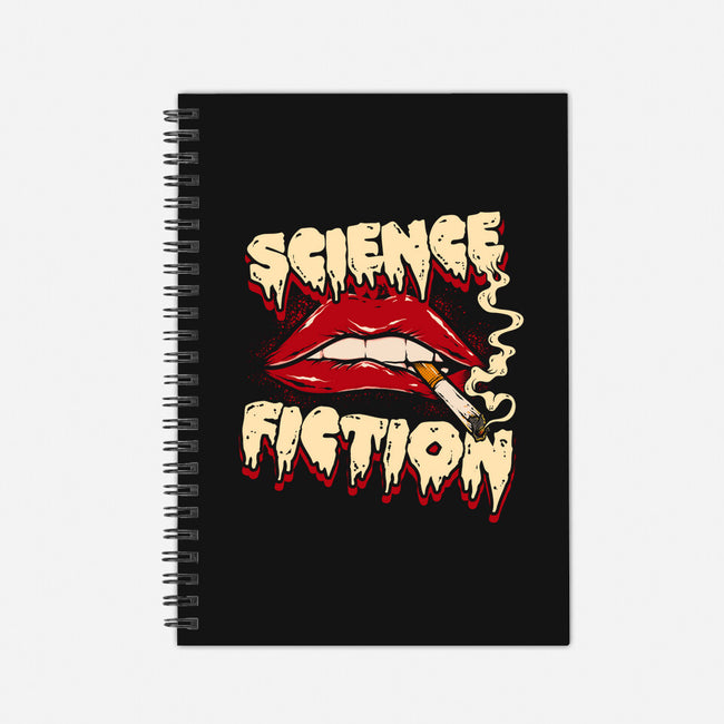 Science Fiction-none dot grid notebook-Green Devil