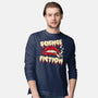 Science Fiction-mens long sleeved tee-Green Devil