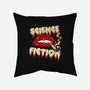 Science Fiction-none removable cover w insert throw pillow-Green Devil