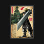 Welcome Back To Midgar-none removable cover w insert throw pillow-DrMonekers