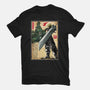 Welcome Back To Midgar-womens fitted tee-DrMonekers