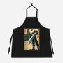 Welcome Back To Midgar-unisex kitchen apron-DrMonekers