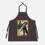 Welcome Back To Midgar-unisex kitchen apron-DrMonekers