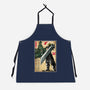 Welcome Back To Midgar-unisex kitchen apron-DrMonekers