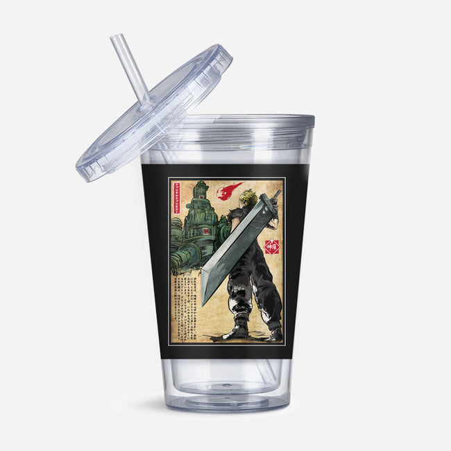 Welcome Back To Midgar-none acrylic tumbler drinkware-DrMonekers