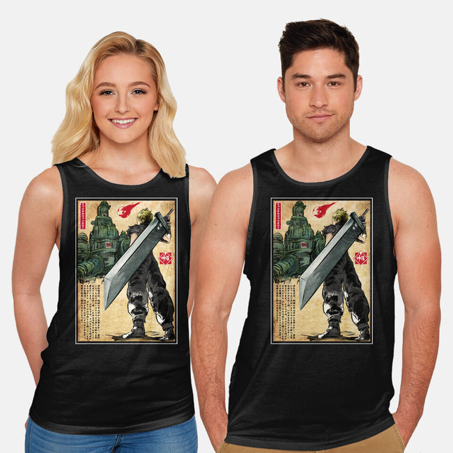 Welcome Back To Midgar-unisex basic tank-DrMonekers