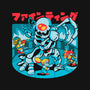 Evil Summoning-none removable cover w insert throw pillow-Sketchdemao