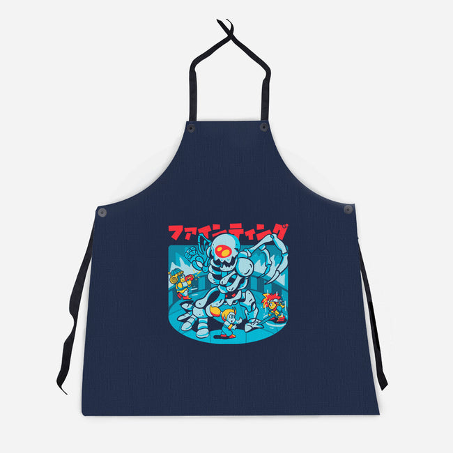 Evil Summoning-unisex kitchen apron-Sketchdemao
