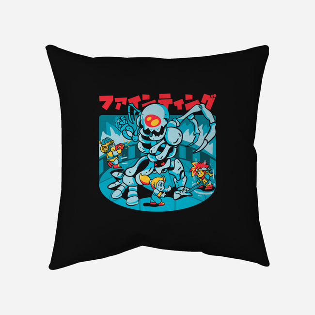 Evil Summoning-none non-removable cover w insert throw pillow-Sketchdemao