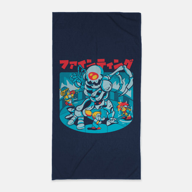 Evil Summoning-none beach towel-Sketchdemao