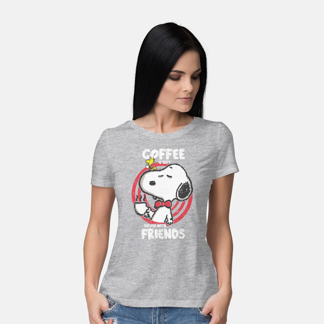 Best Served-womens basic tee-turborat14