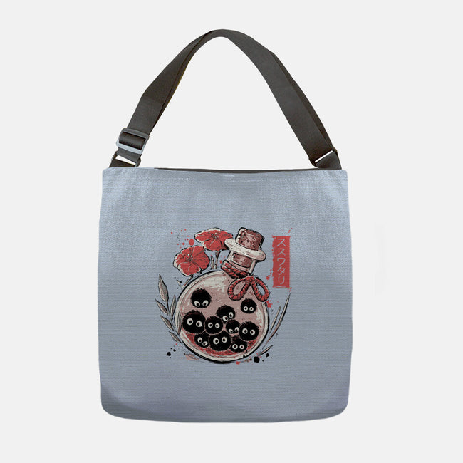 Susuwatari-none adjustable tote bag-xMorfina
