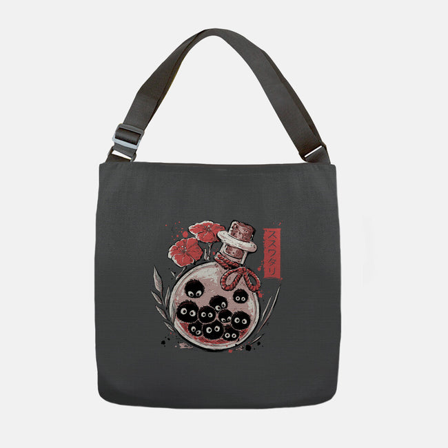 Susuwatari-none adjustable tote bag-xMorfina
