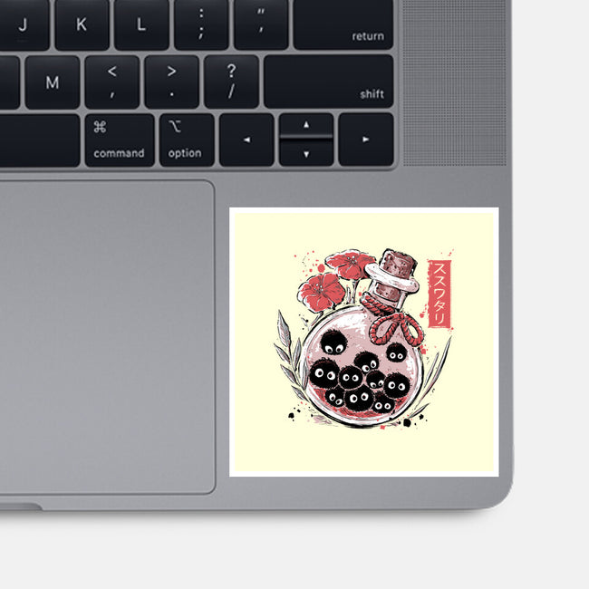 Susuwatari-none glossy sticker-xMorfina