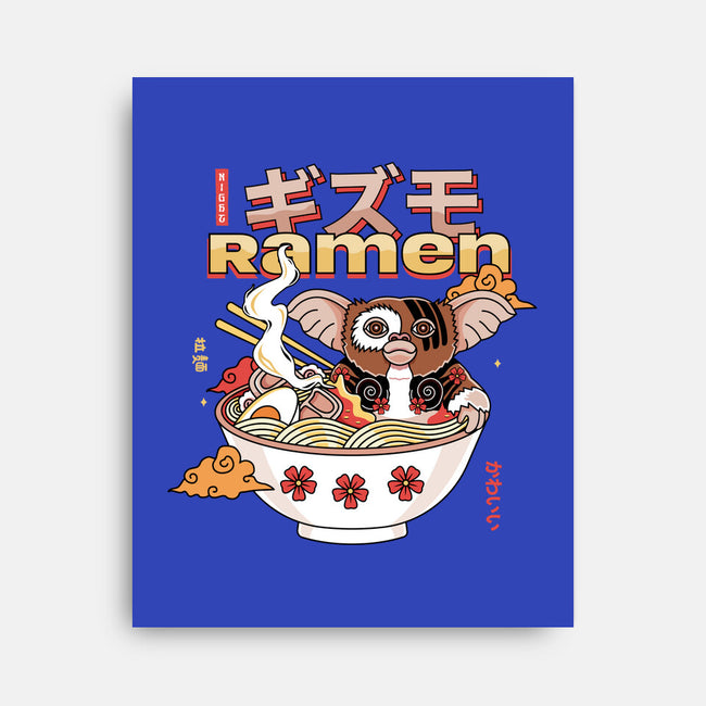 Dangerous Night Ramen-none stretched canvas-Logozaste