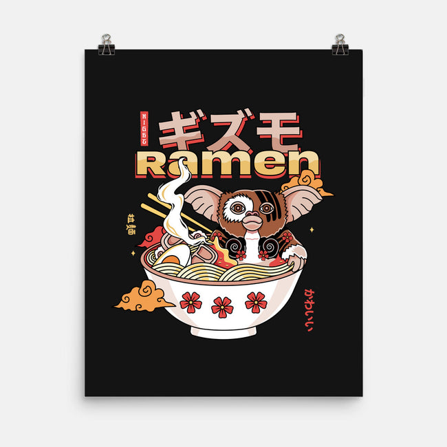 Dangerous Night Ramen-none matte poster-Logozaste