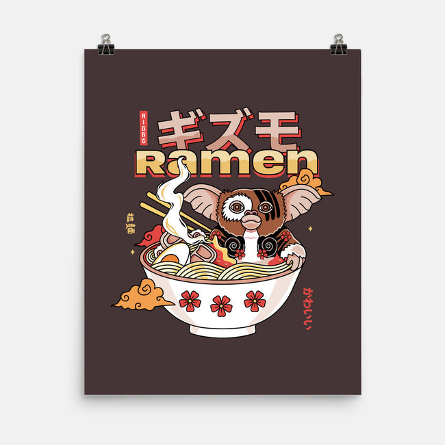 Dangerous Night Ramen-none matte poster-Logozaste