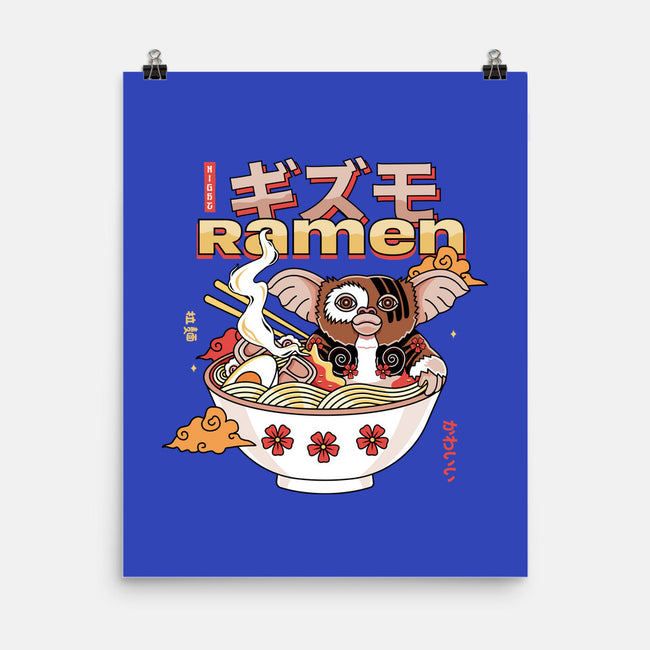 Dangerous Night Ramen-none matte poster-Logozaste