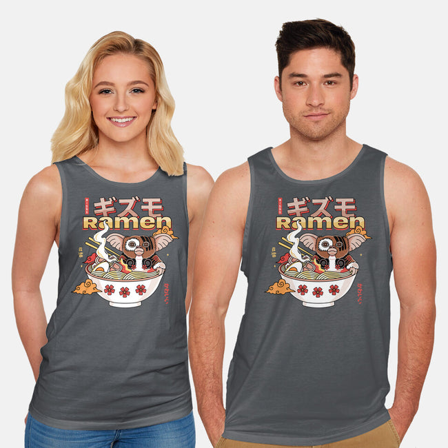 Dangerous Night Ramen-unisex basic tank-Logozaste