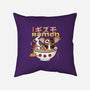 Dangerous Night Ramen-none removable cover w insert throw pillow-Logozaste