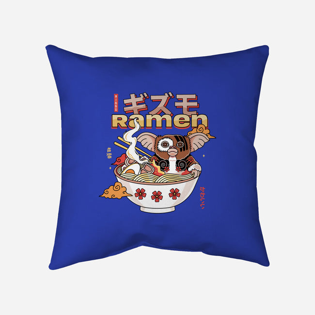 Dangerous Night Ramen-none removable cover w insert throw pillow-Logozaste