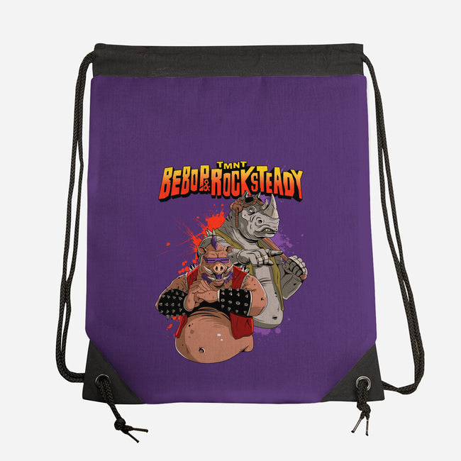 Enemies Of Nostalgia-none drawstring bag-Conjura Geek
