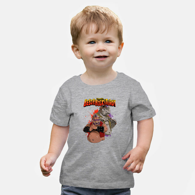 Enemies Of Nostalgia-baby basic tee-Conjura Geek