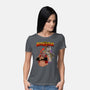 Enemies Of Nostalgia-womens basic tee-Conjura Geek