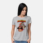 Enemies Of Nostalgia-womens basic tee-Conjura Geek