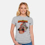Enemies Of Nostalgia-womens fitted tee-Conjura Geek