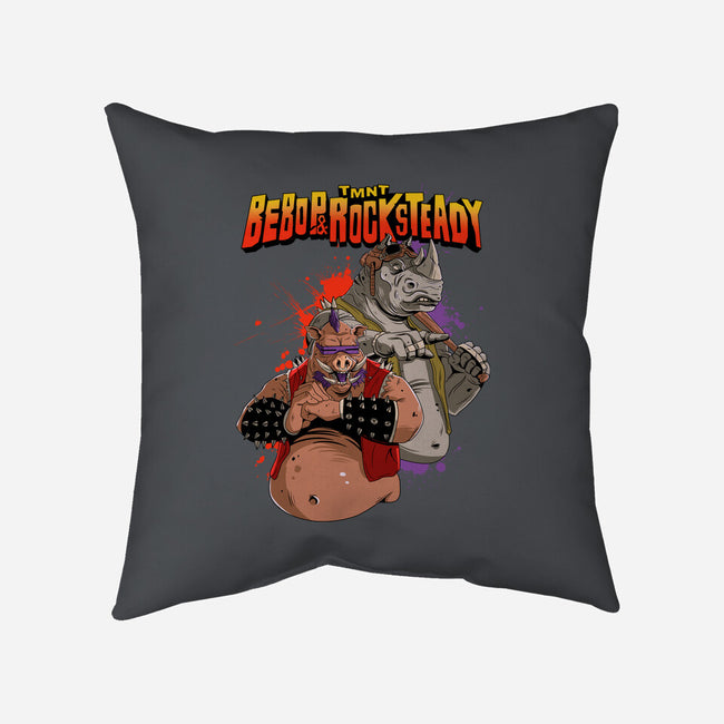 Enemies Of Nostalgia-none removable cover throw pillow-Conjura Geek
