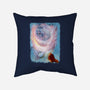The Lion-none removable cover throw pillow-Conjura Geek