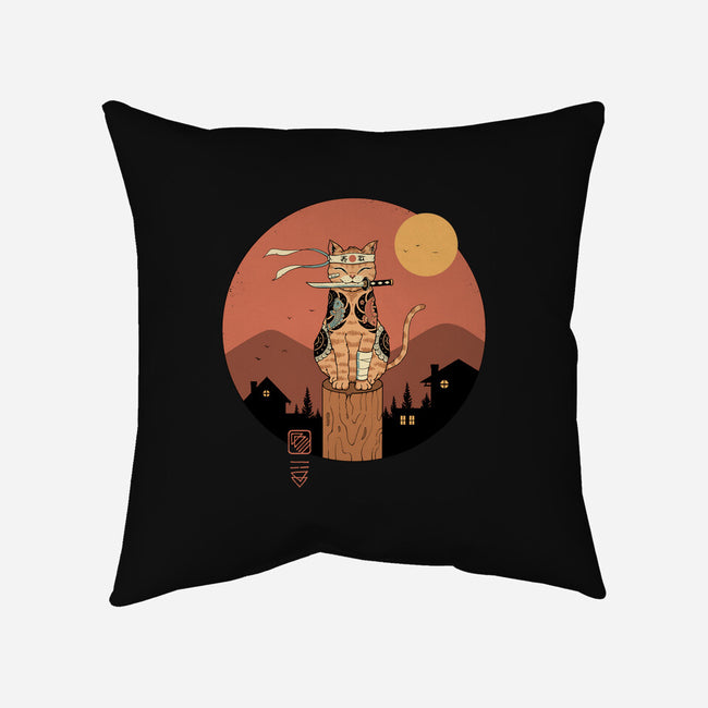 Catana Ninja-none removable cover w insert throw pillow-vp021