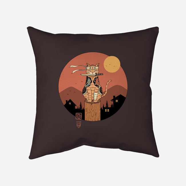Catana Ninja-none removable cover w insert throw pillow-vp021