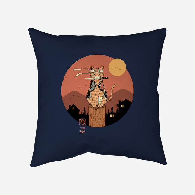 Catana Ninja-none removable cover w insert throw pillow-vp021