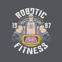 Robotic Fitness-none polyester shower curtain-Alundrart