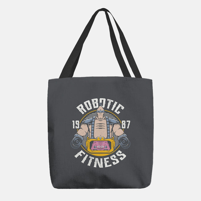 Robotic Fitness-none basic tote bag-Alundrart